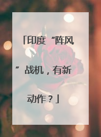 印度“阵风”战机，有新动作？